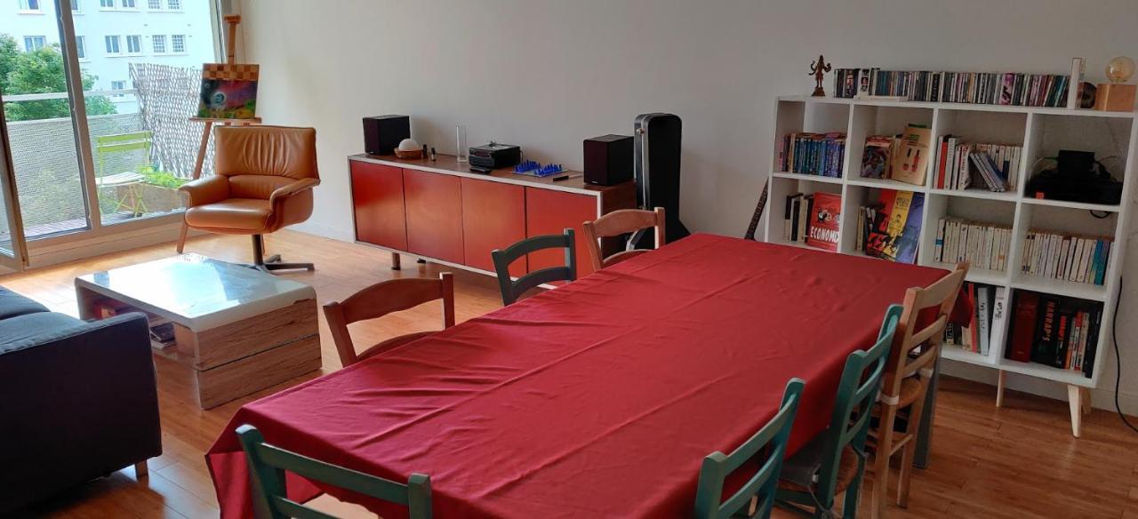 Chambre Chez L'Habitant A 5 Minutes Du Metro Ivry-sur-Seine Dış mekan fotoğraf